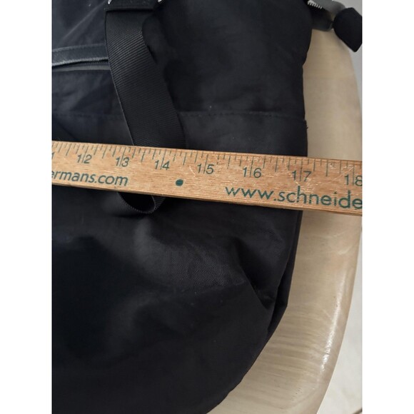 Baggallini Tote Bag Womens Black Nylon Zipper Shoulder Work Travel Shopper Large - Picture 11 of 14